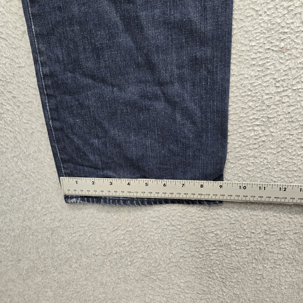 Levi's 514 Men Jeans 36X29 Blue Denim Slim Straight 29" Inseam - Picture 10 of 12